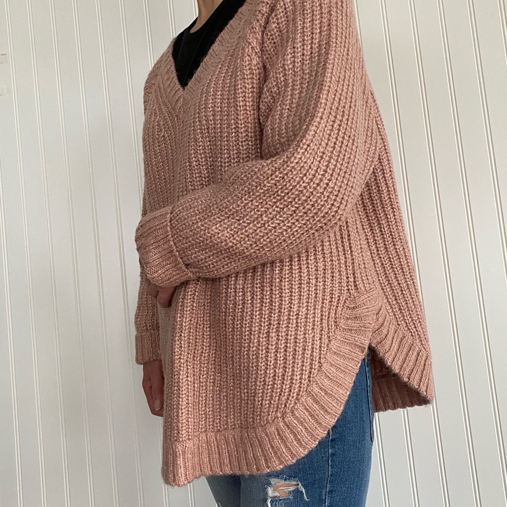 Lou & Grey blush sweater SIZE XS - Picture 3 of 9